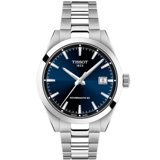 TISSOT Gentleman 38mm Powermatic 80 Silicium T165.807.11.041.00