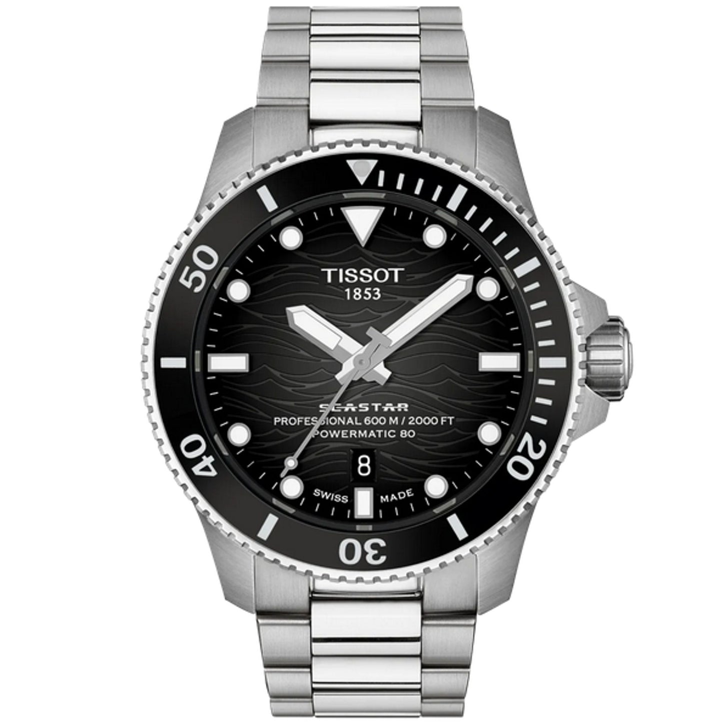 Tissot Seastar 2000 44mm Powermatic 80 T120.907.11.051.00