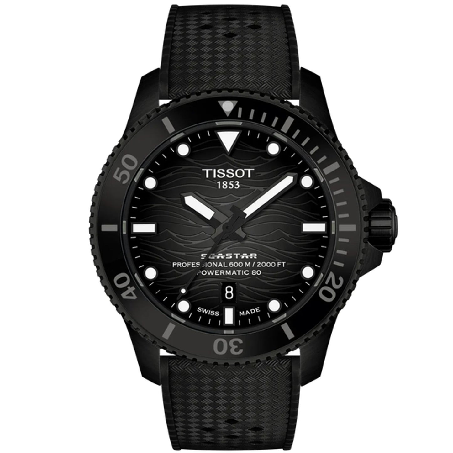 Tissot Seastar 2000 44mm Powermatic 80 T120.907.37.051.00