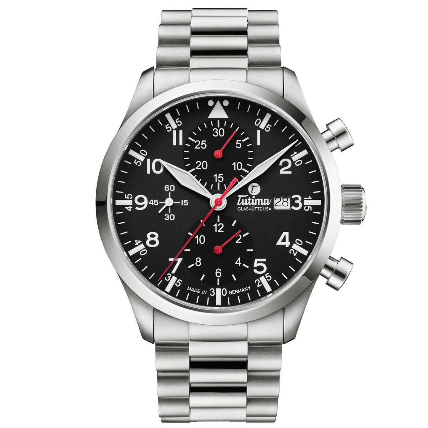 Tutima Glashütte/Sa. Flieger Legacy T5 Titan 6405-02