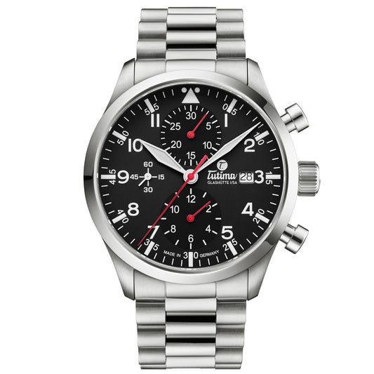 Tutima Glashütte/Sa. Flieger Legacy T5 Titan 6405-02