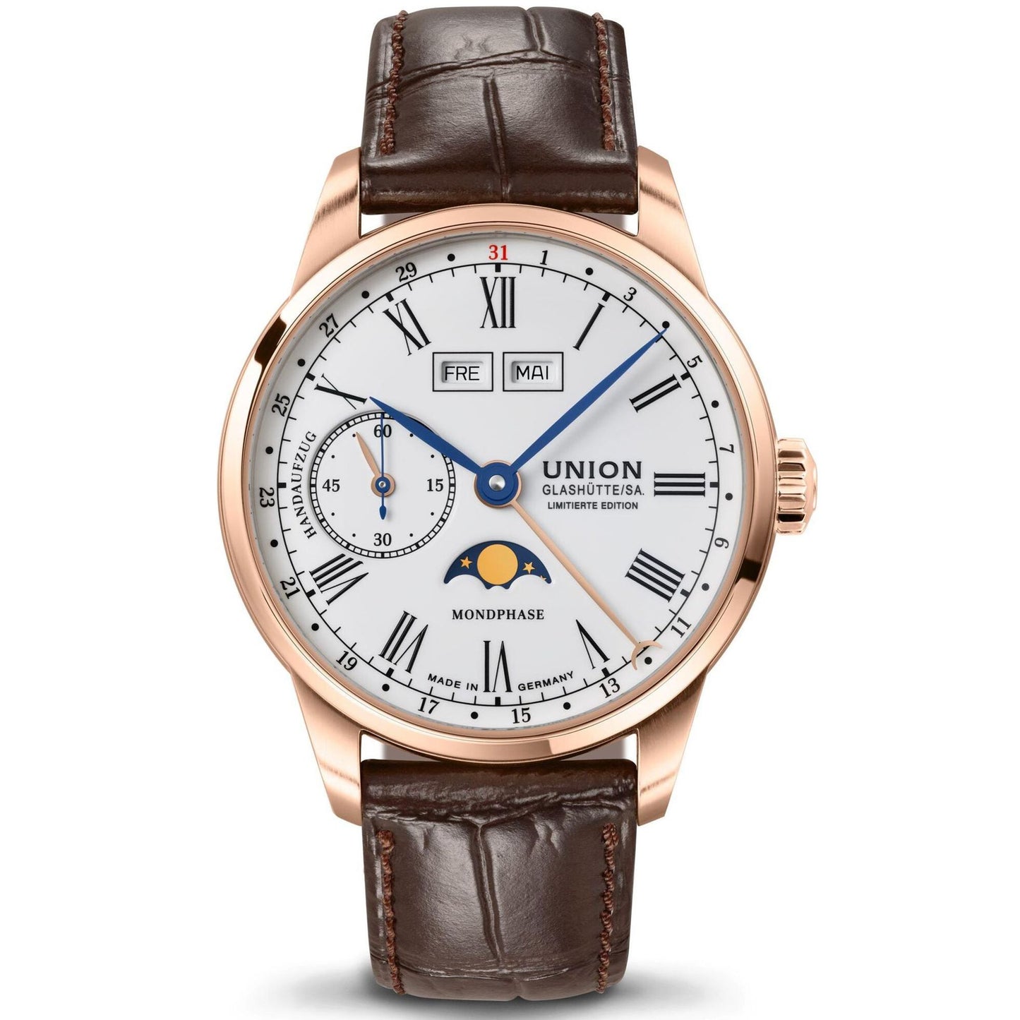 1893 Johannes Dürrstein Mondphase Limitierte Gold Edition D903.458.76.013.09