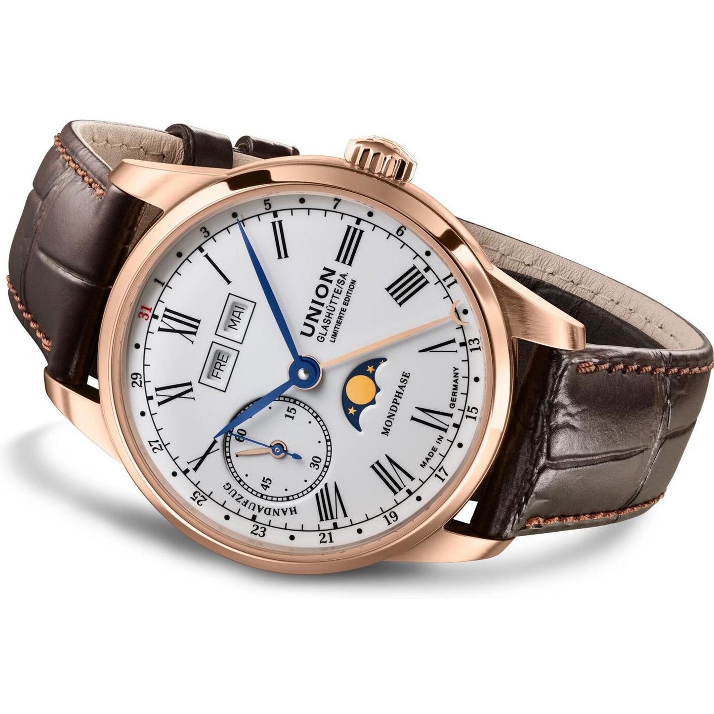 1893 Johannes Dürrstein Mondphase Limitierte Gold Edition D903.458.76.013.09