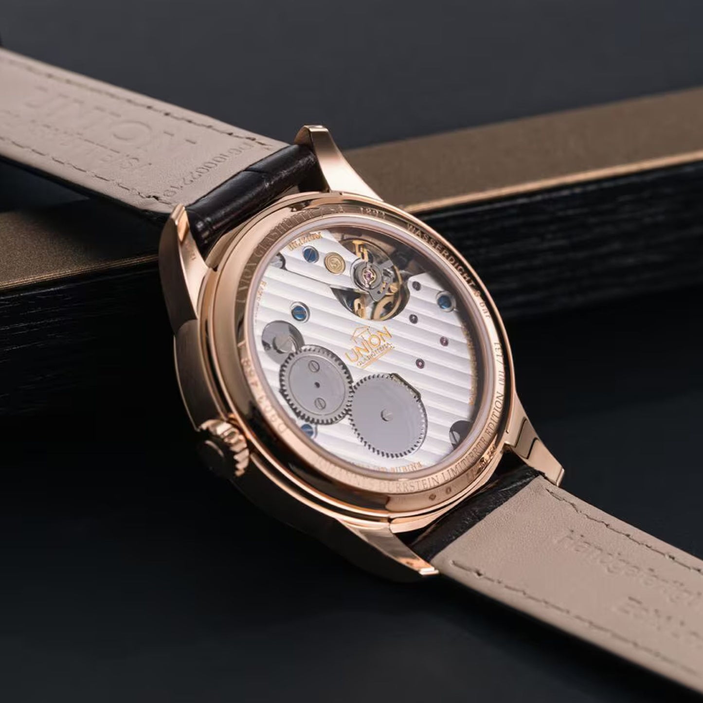 1893 Johannes Dürrstein Mondphase Limitierte Gold Edition D903.458.76.013.09