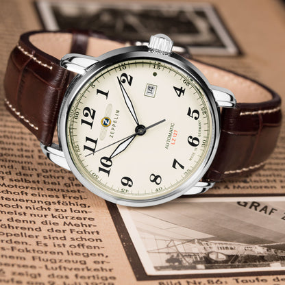 Zeppelin 76565 Automatik 40mm Datum