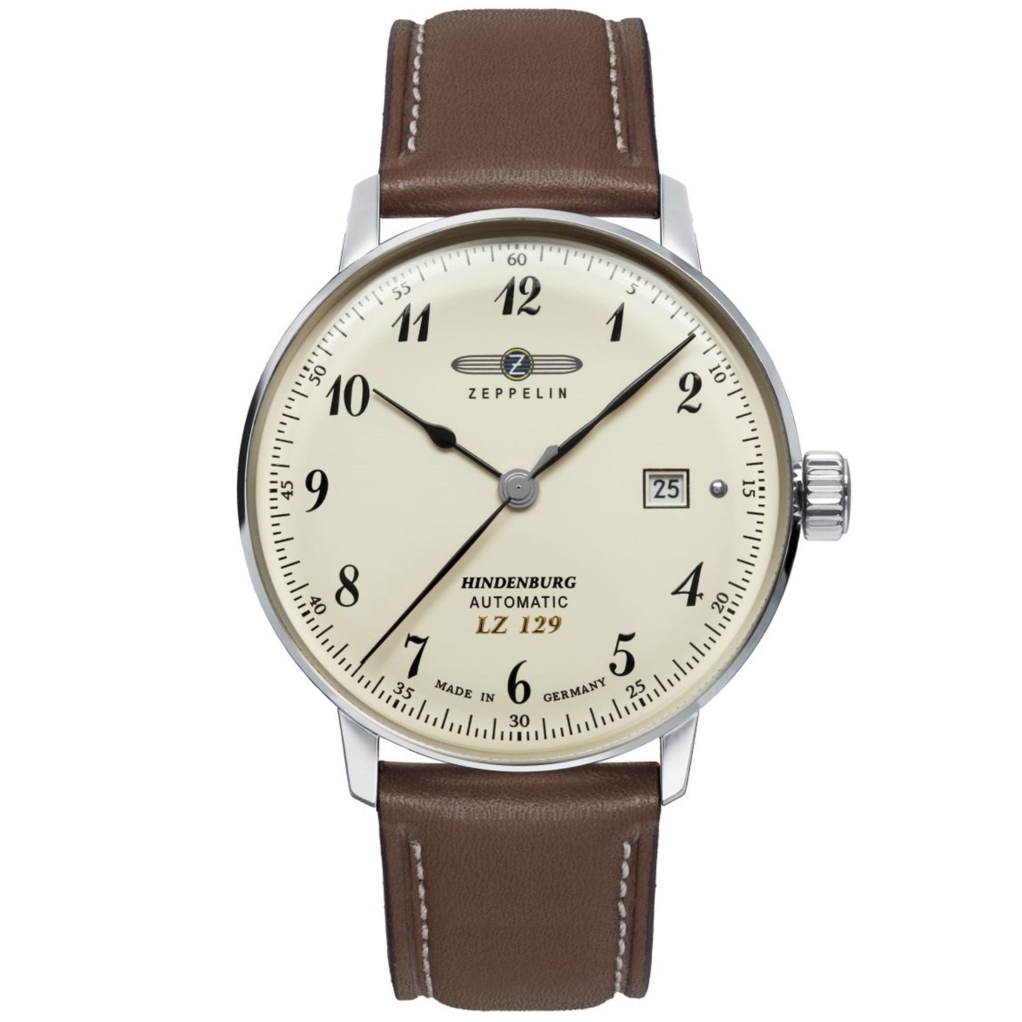 Zeppelin Hindenburg 80565 Automatik 40mm Datum
