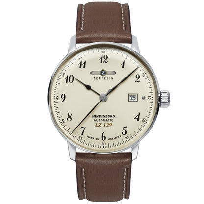 Zeppelin Hindenburg 80565 Automatik 40mm Datum