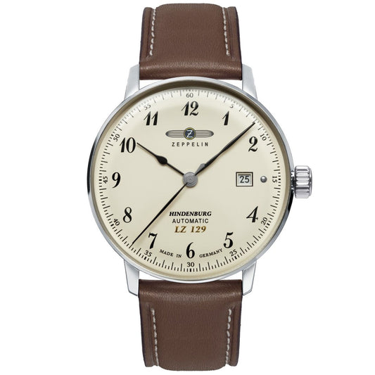 Zeppelin Hindenburg 80565 Automatik 40mm Datum