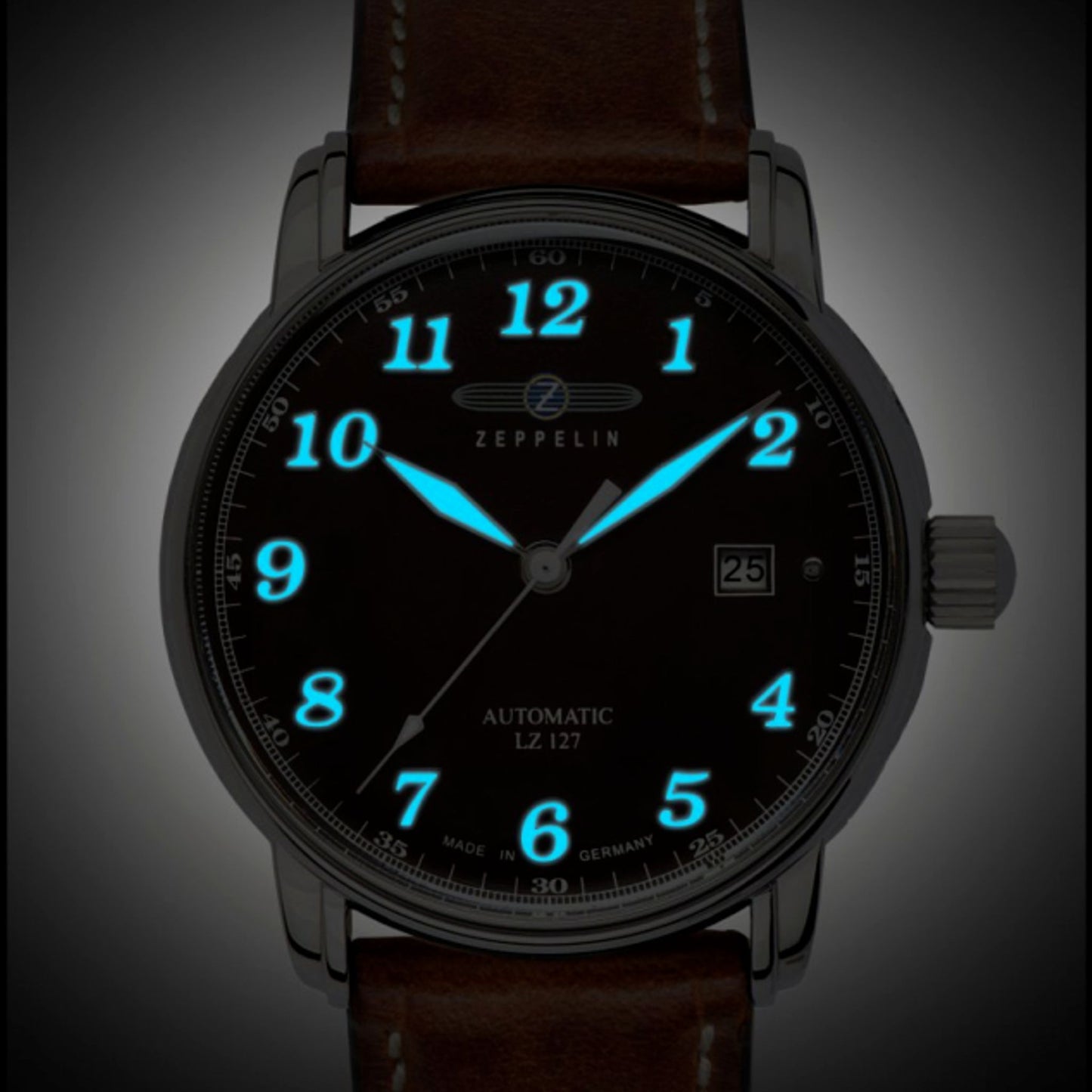 Zeppelin 86563 Automatik 40mm Datum