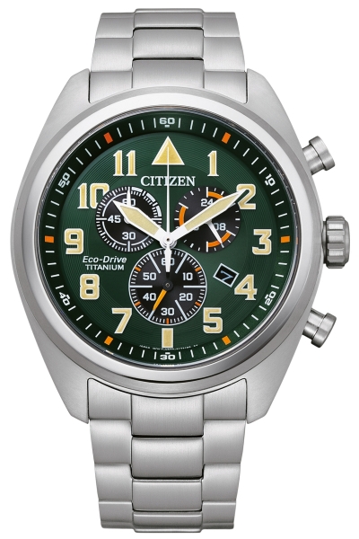 Citizen AT2480-81X Titanium Eco-Drive Chronograph